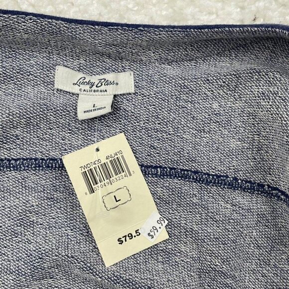 Lucky Brand Lucky Bliss Cardigan Sweater Embroidery Sequins NEW - Picture 7 of 8